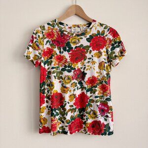 EUC Anthropologie Meadow Rue Floral Print Tee - Size XS